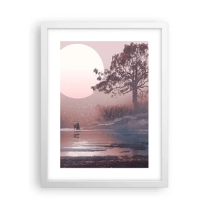 Poszter fekete keretben - Éjszakai csodák - 30x40 cm