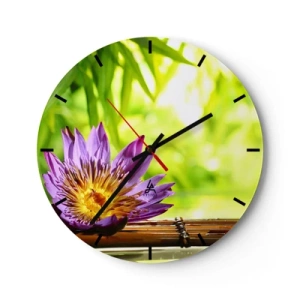 Falióra, Óra - Az ázsiai napon - 40x40 cm