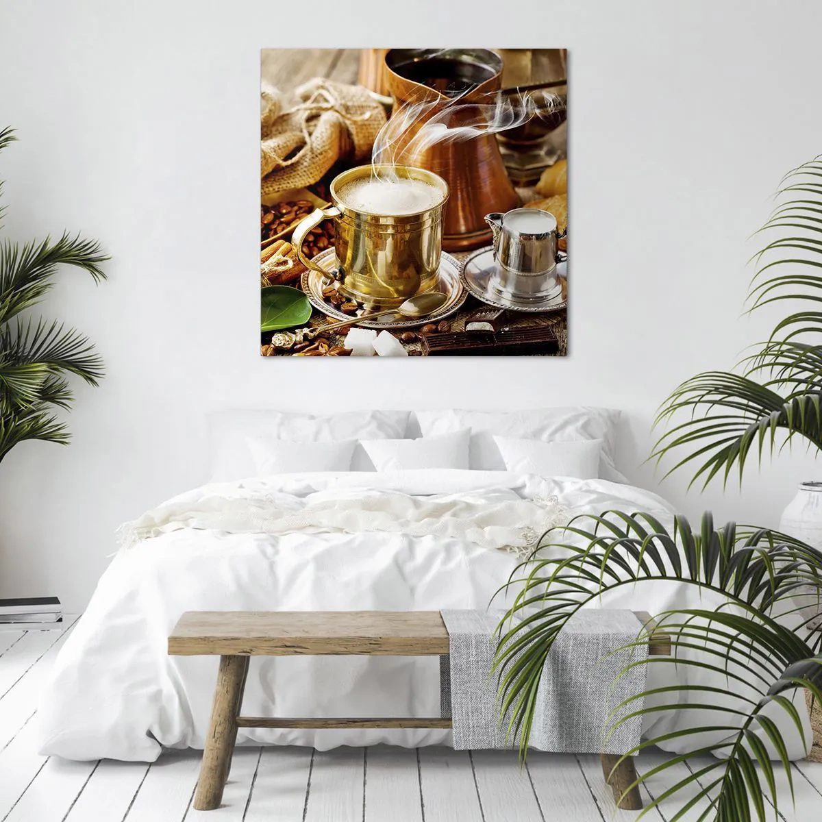 Vászonkép - Szép napot! - 60x60 cm