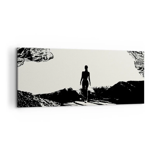 Vászonkép - Egy új pillantás - 100x40 cm