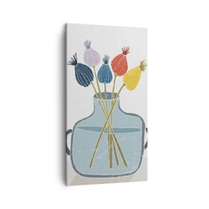 Vászonkép - Mint egy mákszem - 45x80 cm