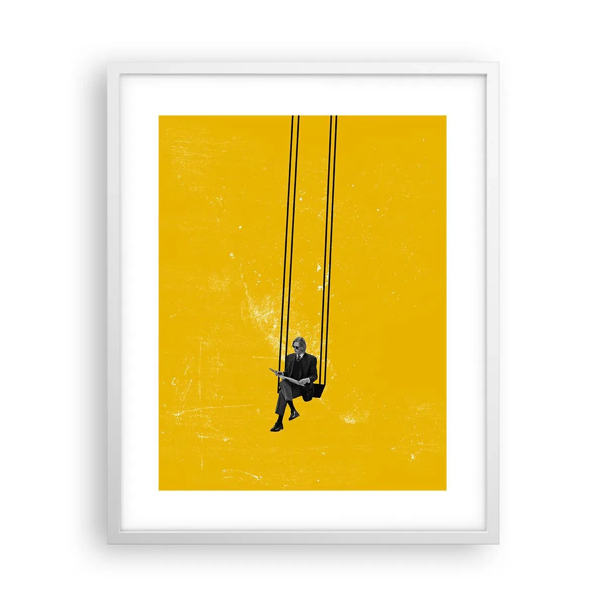 Poszter fekete keretben - Egy nap, mint a többi - 40x50 cm