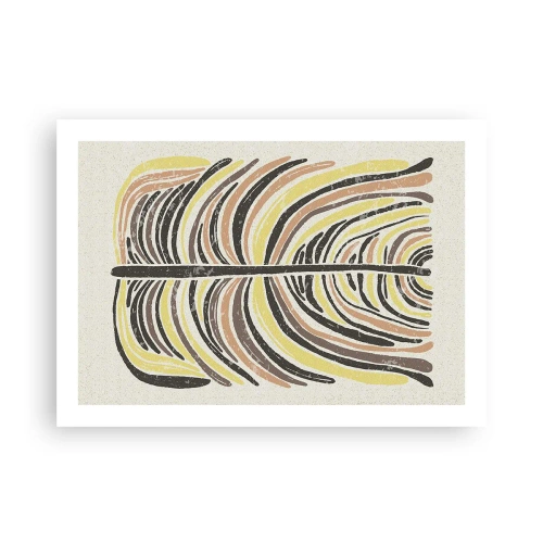 Poszter - Élénk absztrakció - 70x50 cm