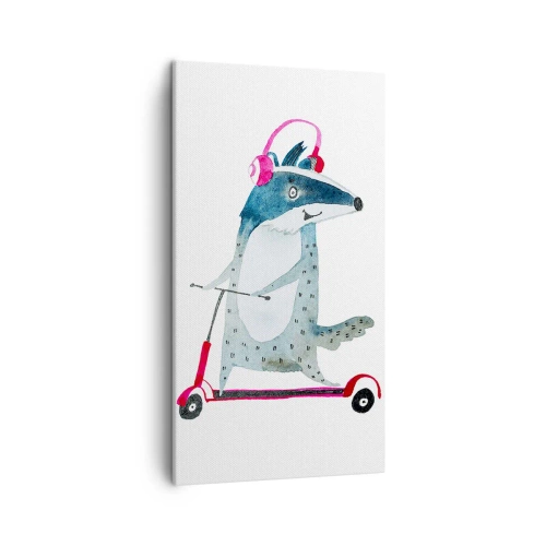 Vászonkép - Borzas örömök - 45x80 cm