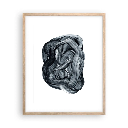 Poszter világos tölgy keretben - Ez nem olyan egyszerű - 40x50 cm