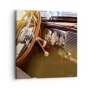 Vászonkép - Múlt luxusnak a fuvallata - 30x30 cm