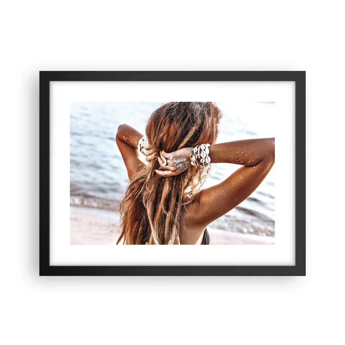 Poszter fehér keretben - A víz és a nap testvére - 40x30 cm