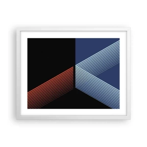 Poszter fekete keretben - Egyszerű történet - 50x40 cm