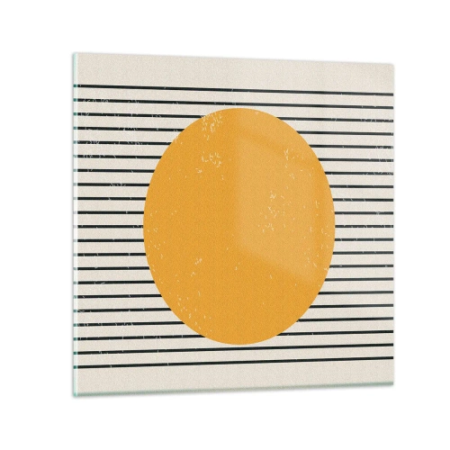 Üveg kép - Az egyszerűség ereje - 50x50 cm