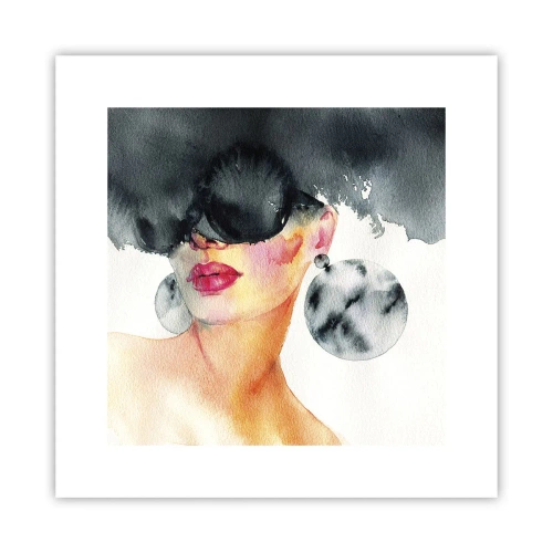 Poszter - Az elegancia titka - 30x30 cm