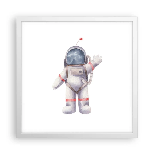 Poszter fekete keretben - Akkor szia! - 40x40 cm