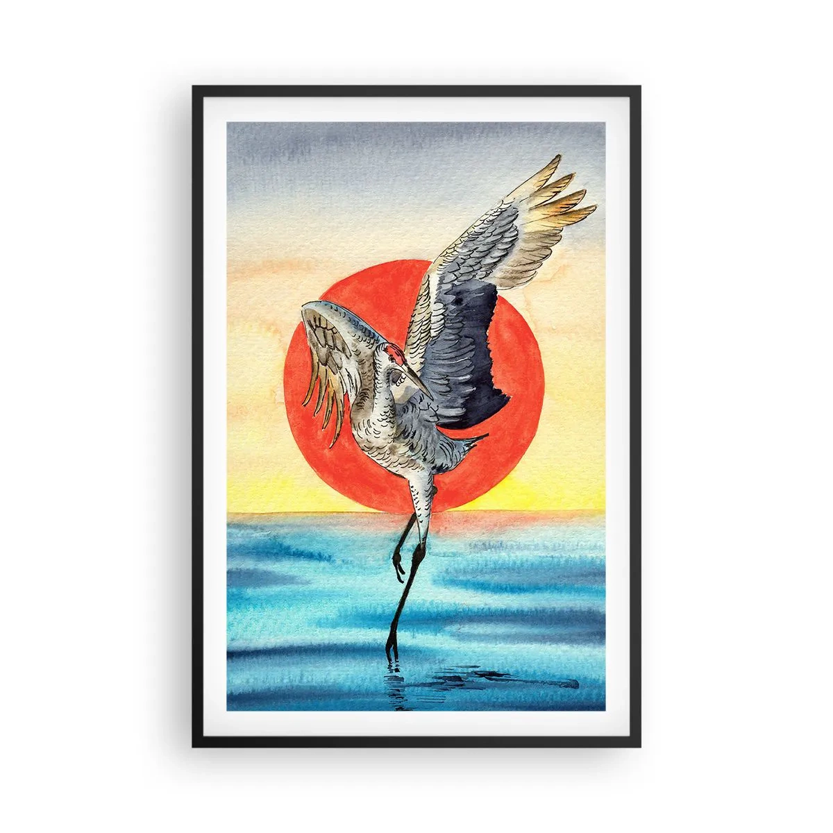 Poszter fehér keretben - Ideje visszamenni - 61x91 cm