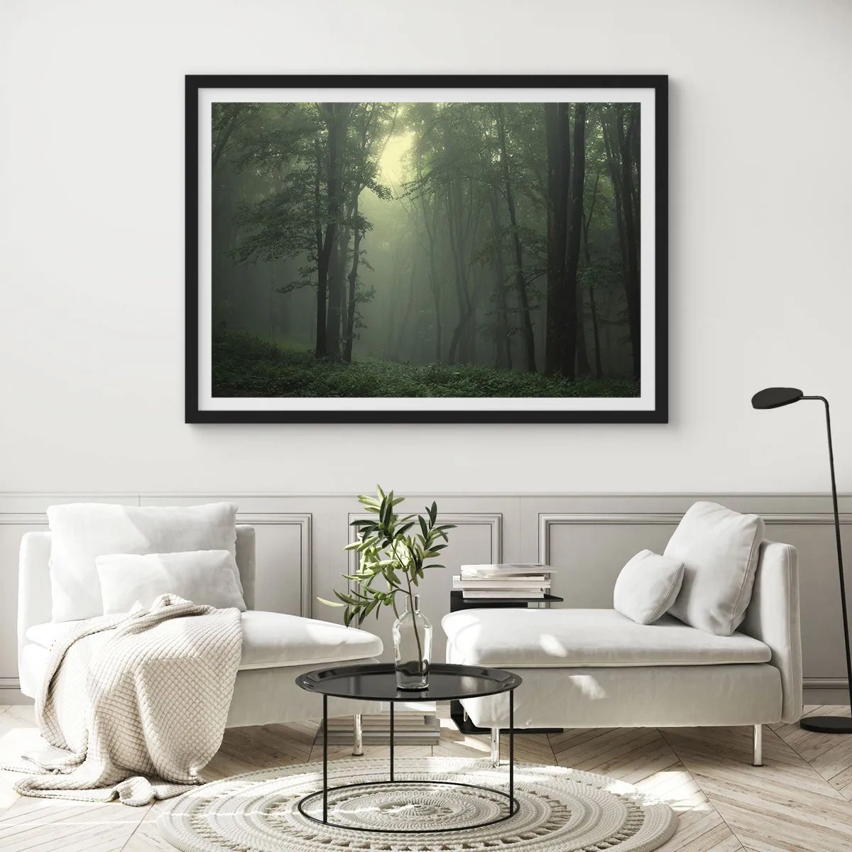 Poszter fehér keretben - Mielőtt felébred - 100x70 cm