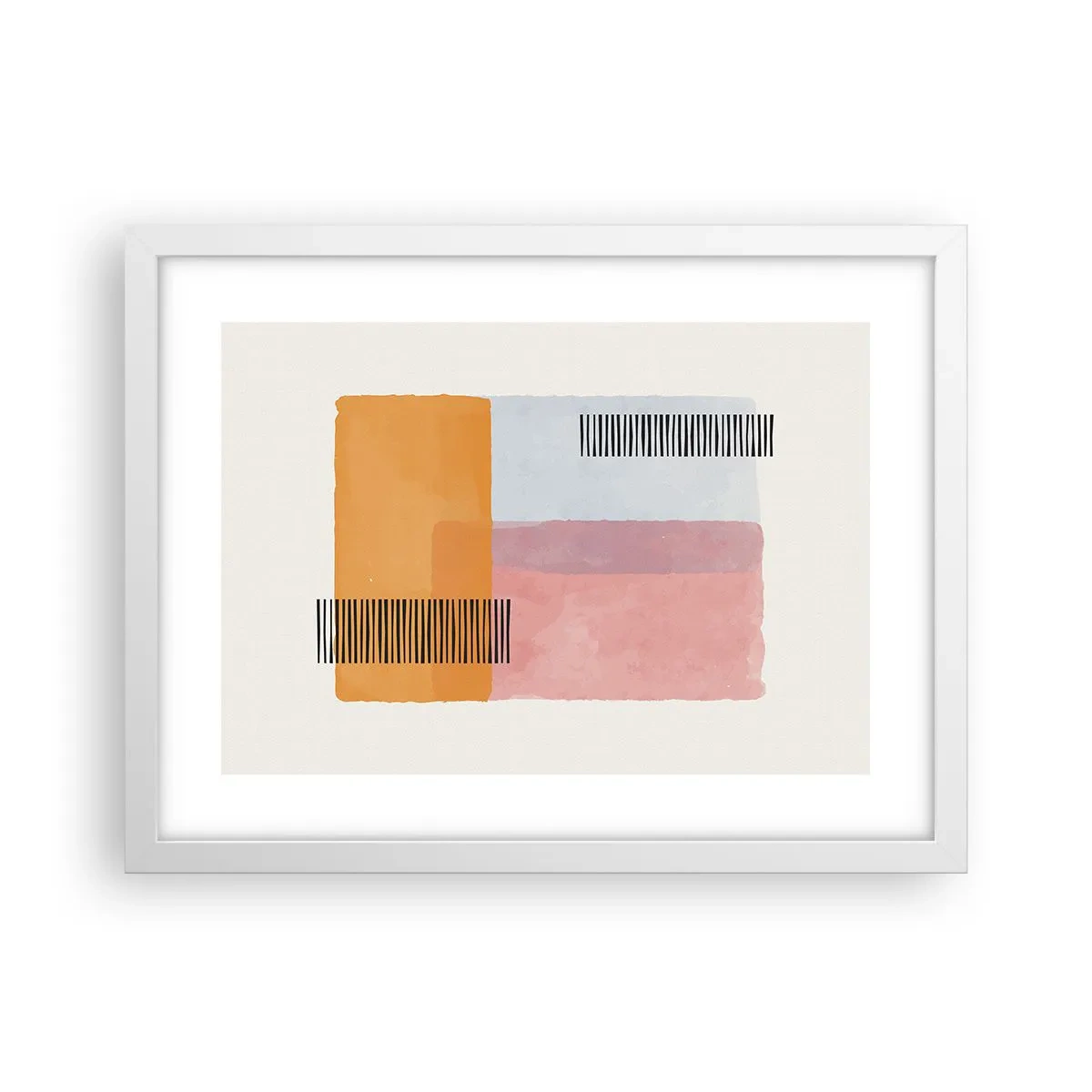 Poszter fekete keretben - Saroktól sarokig - 40x30 cm