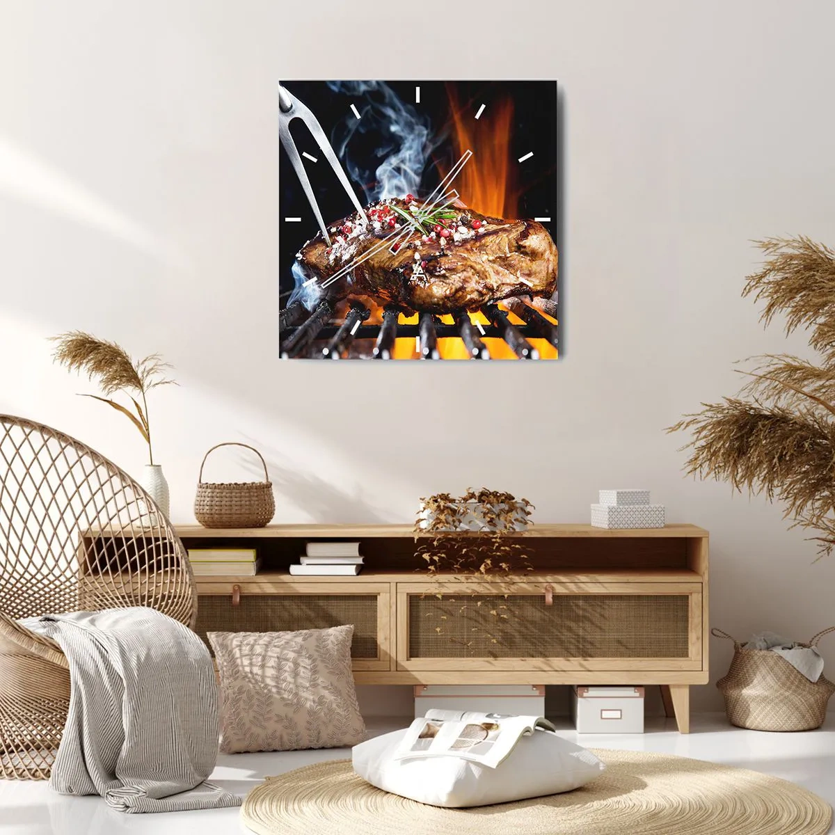 Falióra, Óra - Lédús és illatos - 30x30 cm