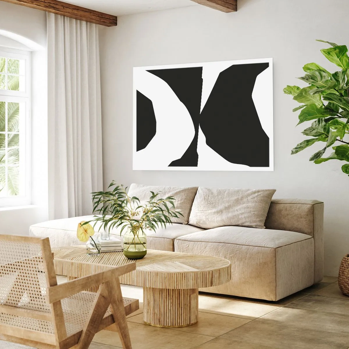 Poszter - Pozitív-negatív - 70x50 cm