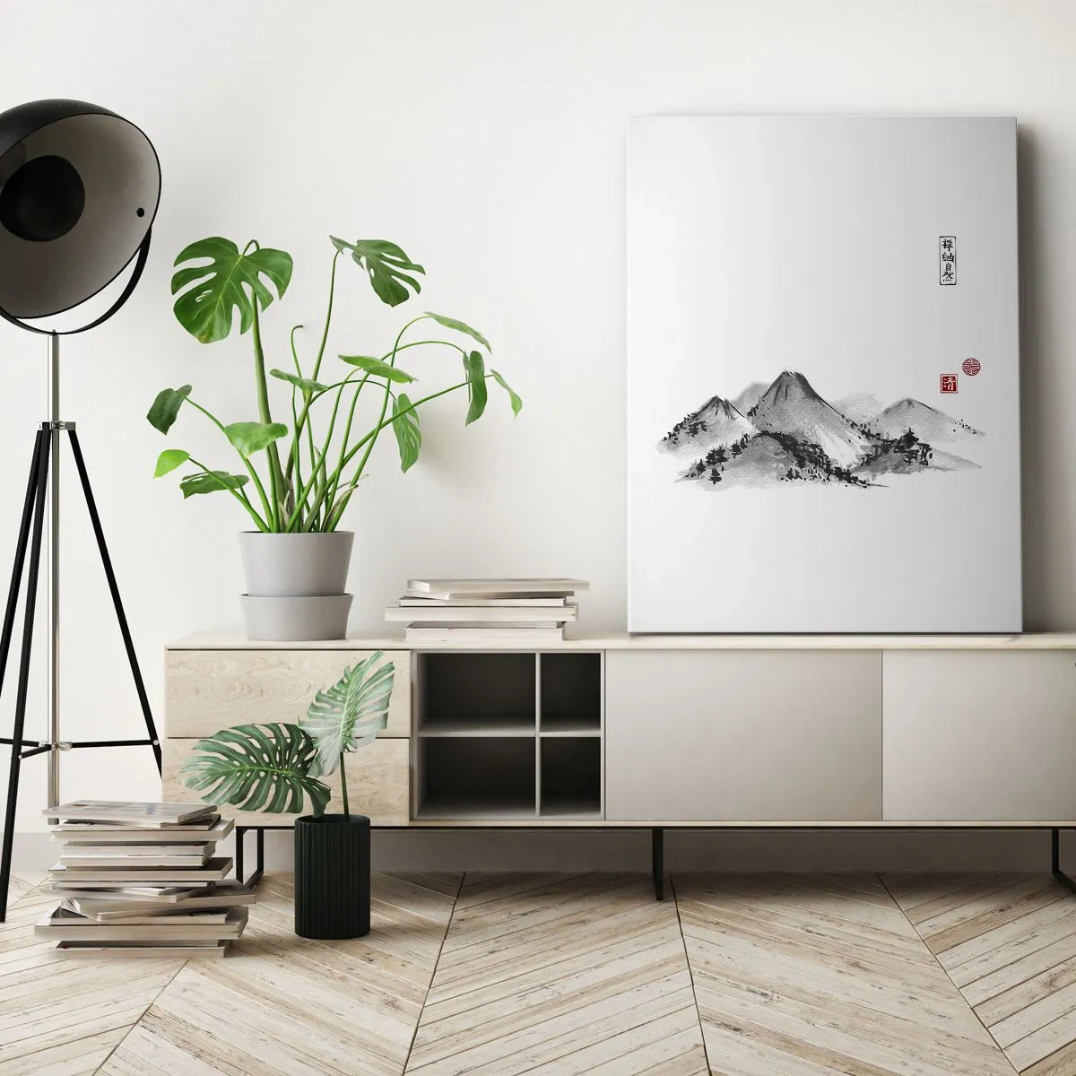 Vászonkép - Messze a távoltól - 70x100 cm