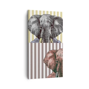 Vászonkép - Természeténél fogva elegáns - 45x80 cm