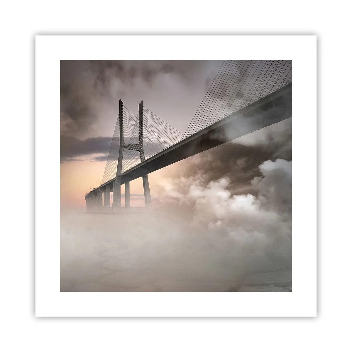 Poszter - A nem létező folyó mentén - 40x40 cm