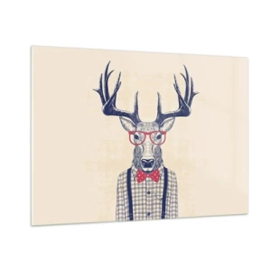 Üveg kép - Mókás extravagancia - 100x70 cm