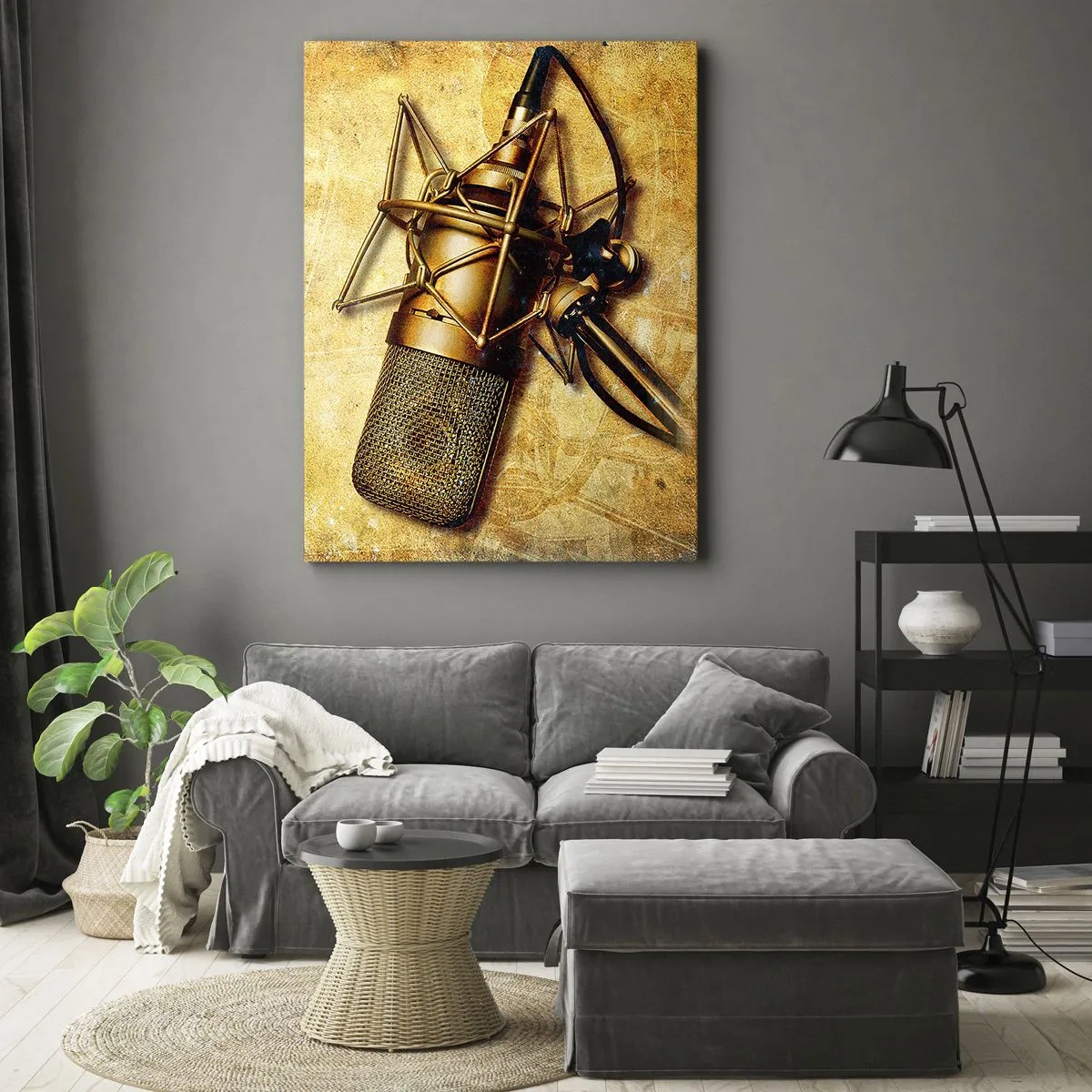 Vászonkép - A rádiózás aranyévei - 50x70 cm