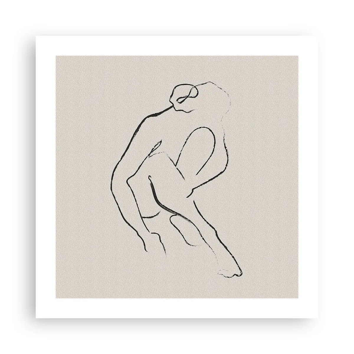 Poszter - Intim vázlat - 50x50 cm