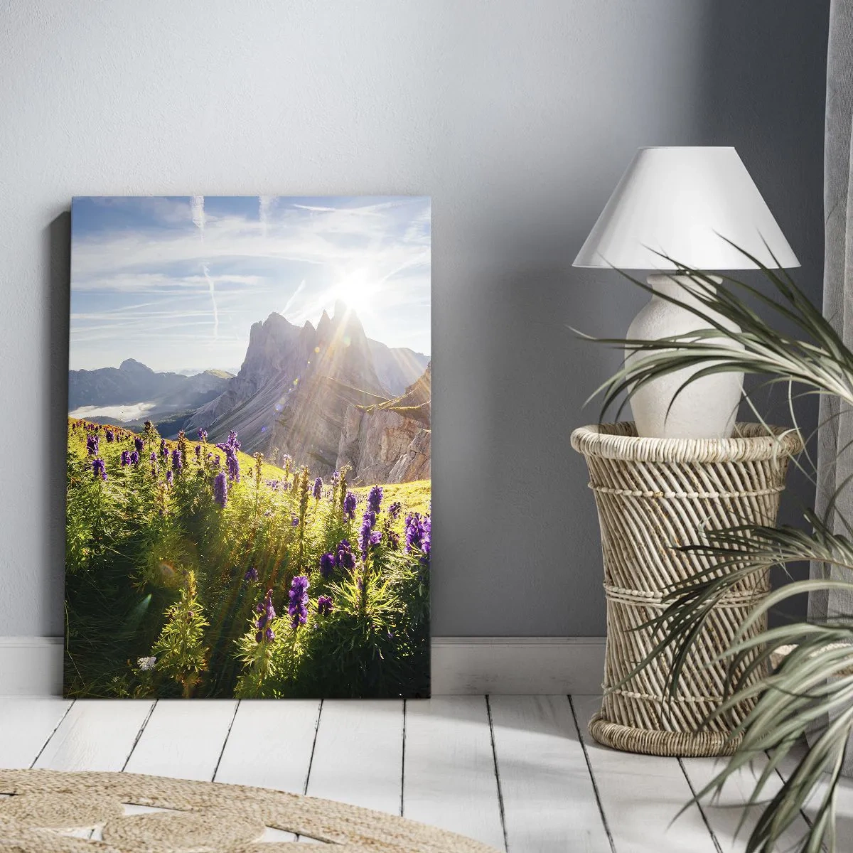 Vászonkép - A gyógynövények titkos élete - 50x70 cm