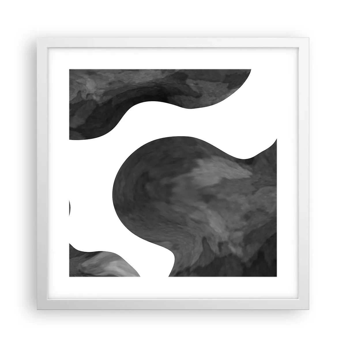 Poszter fekete keretben - A tejút - 40x40 cm