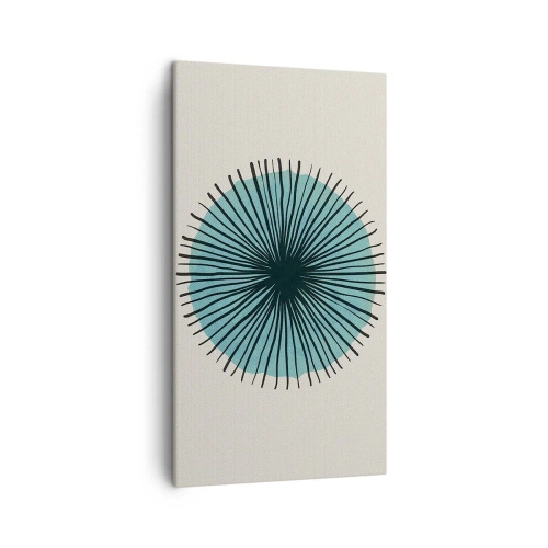 Vászonkép - Ragyogóan a kékben - 45x80 cm