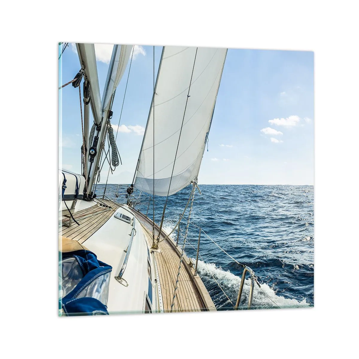 Üveg kép - Ó, kaland - 40x40 cm