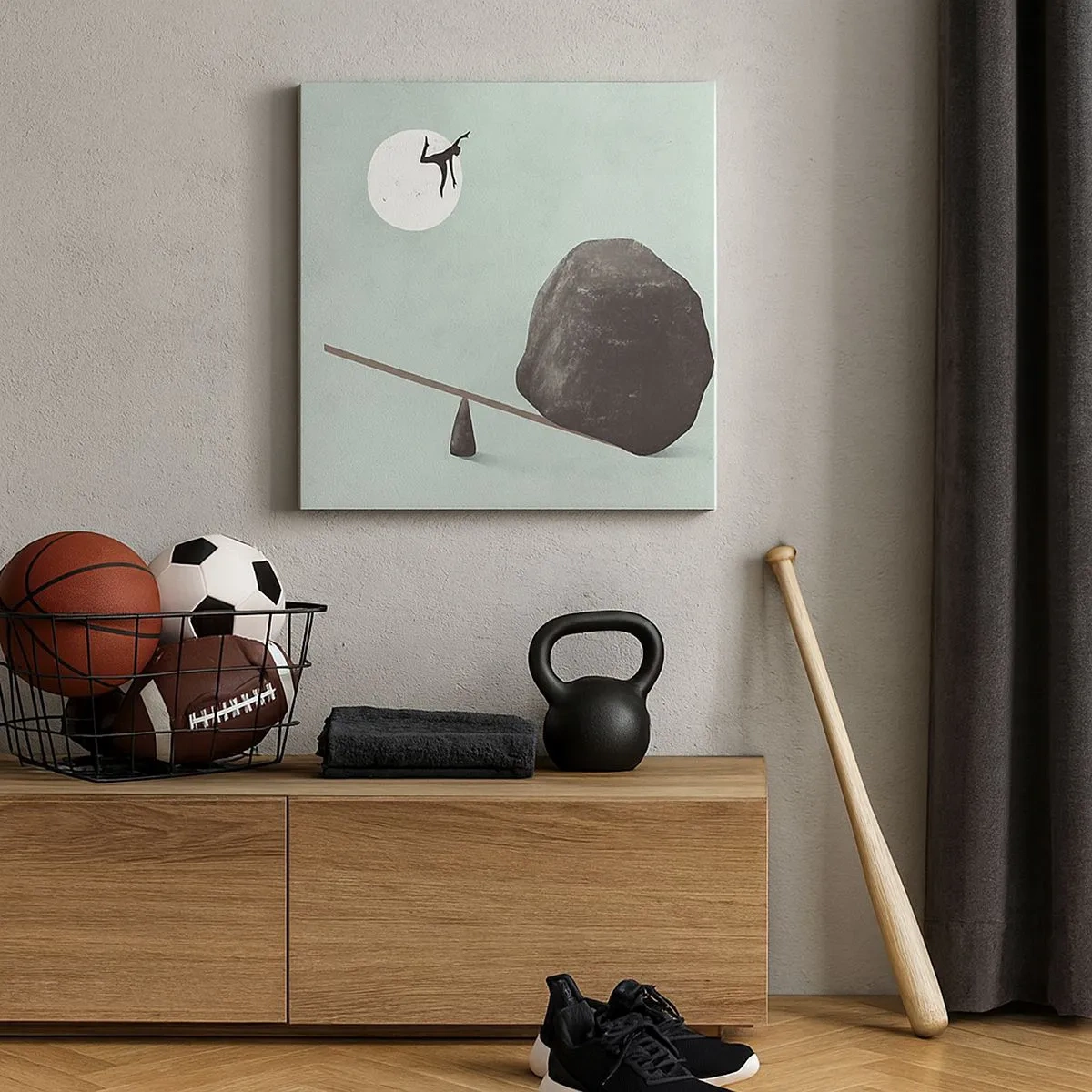 Vászonkép - Valóra vált álom. - 30x30 cm