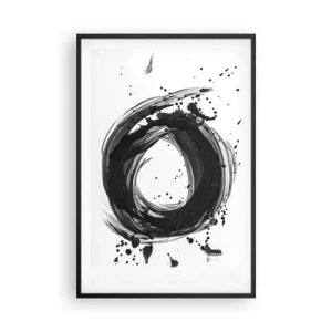 Poszter fehér keretben - A teremtés örvénye - 61x91 cm