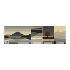 Fotótapéta Minta Öntapadós Deluxe Sticker - Tükörreflexió - Jéghegy, Darab, Tájkép - 100x30 cm