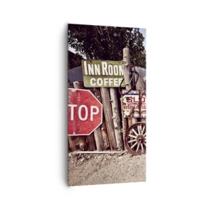 Vászonkép - És megállt az idő - 65x120 cm