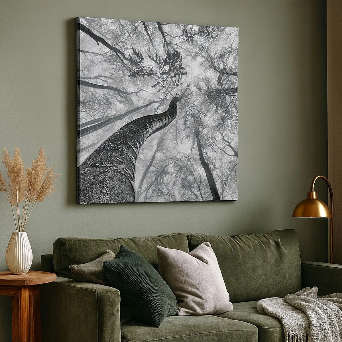 Vászonkép - Verseny a fény felé - 30x30 cm