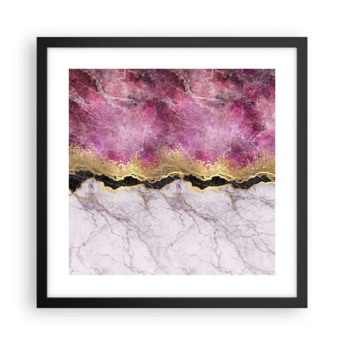 Poszter fehér keretben - A határon - 40x40 cm