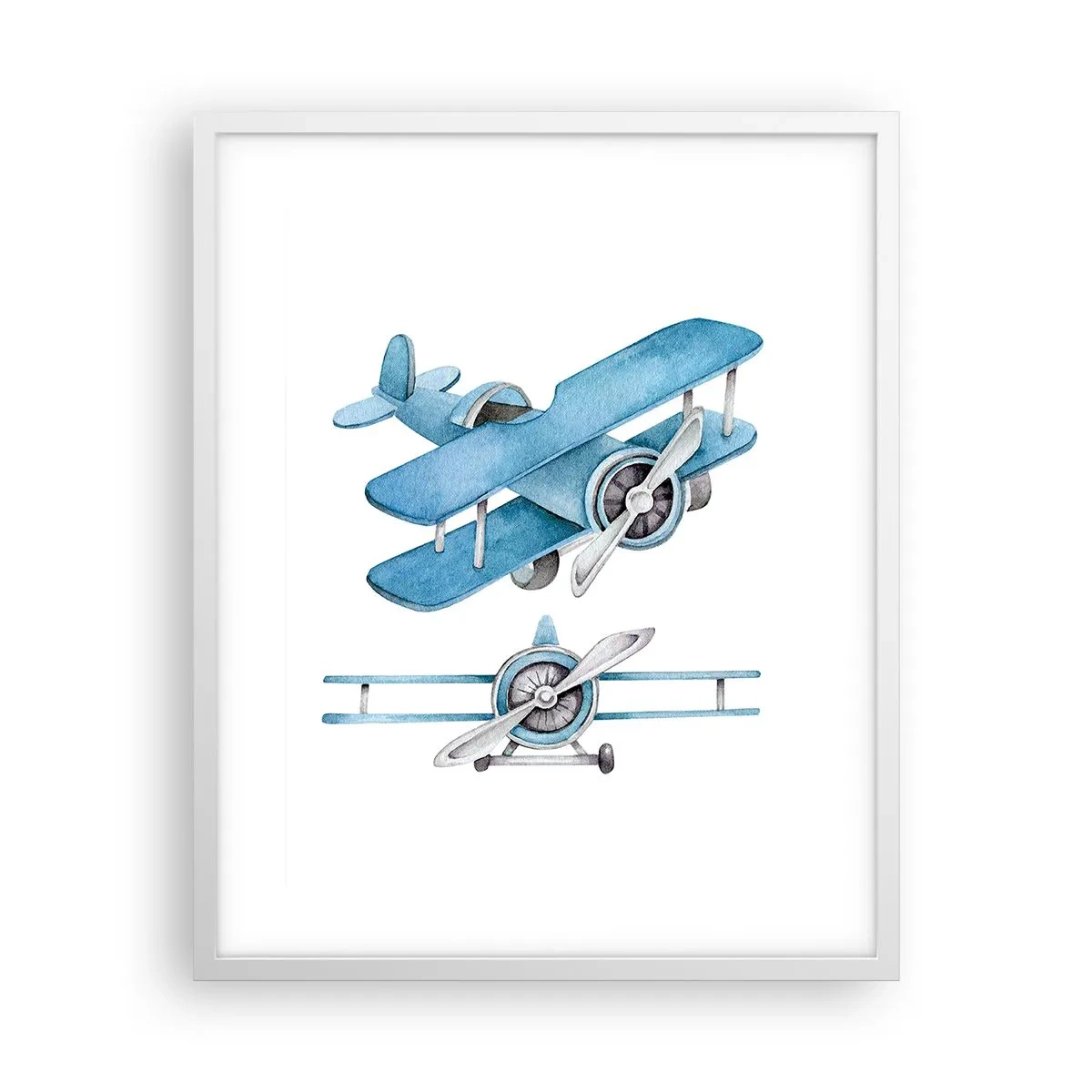 Poszter fekete keretben - Egy született győztes - 40x50 cm