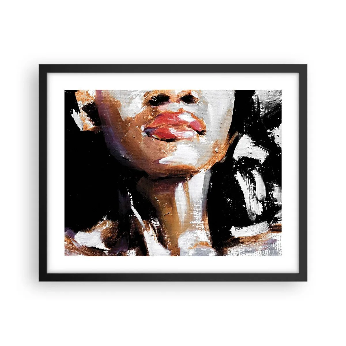 Poszter fehér keretben - Büszkeség előítélet nélkül - 50x40 cm