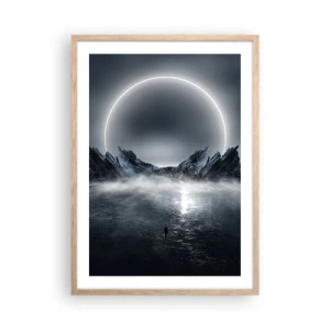 Poszter világos tölgy keretben - Egy történet fináléja - 50x70 cm