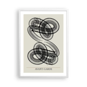 Poszter fekete keretben - Spontán jött ki - 50x70 cm