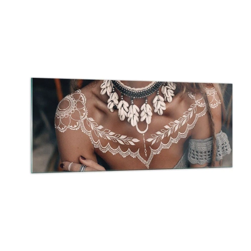 Üveg kép - Talizmánok, a nőiesség rituáléi - 100x40 cm