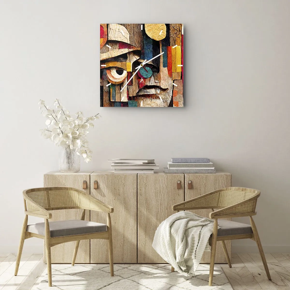 Falióra, Óra - Látlak téged... - 40x40 cm