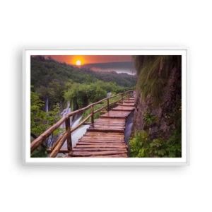 Poszter fekete keretben - Hihetetlen szépség - 100x70 cm