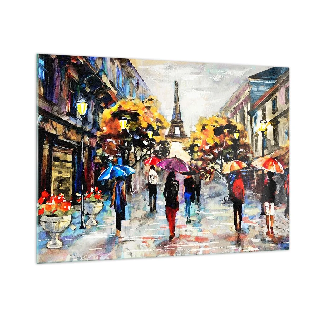 Üveg kép - Ősszel különösen szép - 100x70 cm