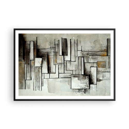 Poszter fehér keretben - Az egyszerűség ereje - 100x70 cm