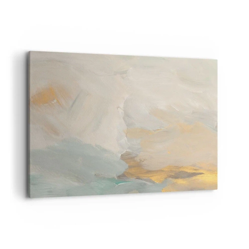 Vászonkép - Absztrakció - a szelídség földje - 120x80 cm