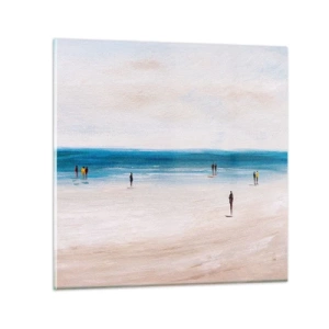 Üveg kép - Természetes igény - 30x30 cm