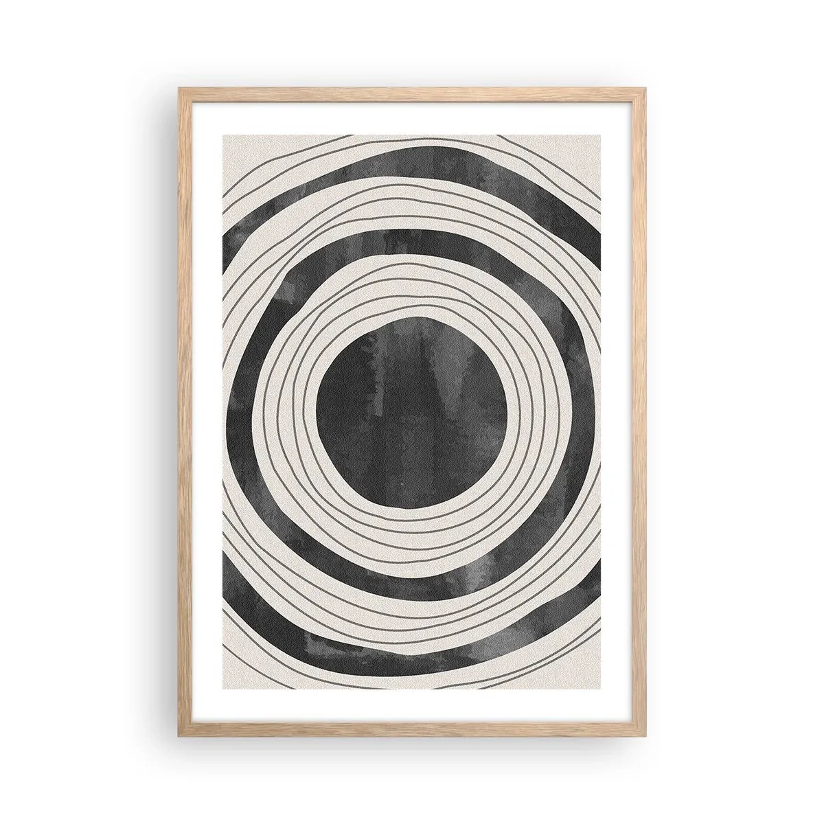 Poszter világos tölgy keretben - A legmélyén - 50x70 cm