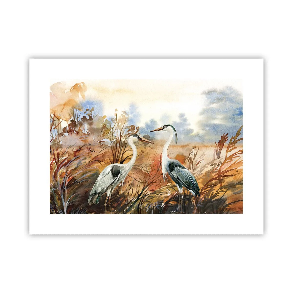 Poszter - Hová ősszel? - 40x30 cm