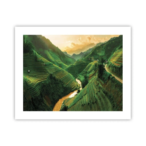 Poszter - Vietnámi völgy - 50x40 cm